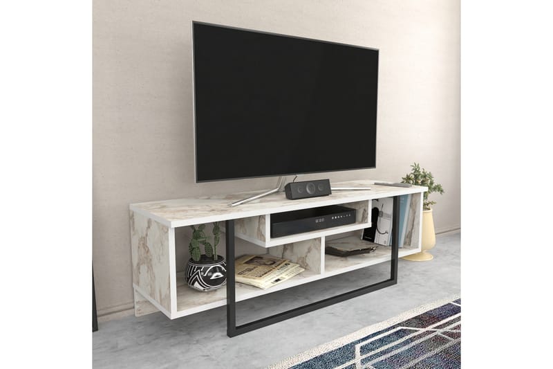 Andifli TV-Bord 120x40,2 cm - Hvid - Møbler - TV borde & mediemøbler - TV-borde