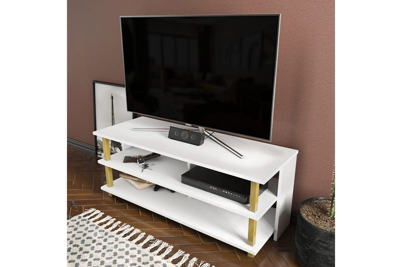 Andifli TV-Bord 120x47,4 cm - Guld - Møbler - TV borde & mediemøbler - TV-borde