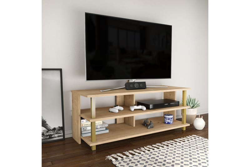 Andifli TV-Bord 120x47,4 cm - Guld - Møbler - TV borde & mediemøbler - TV-borde