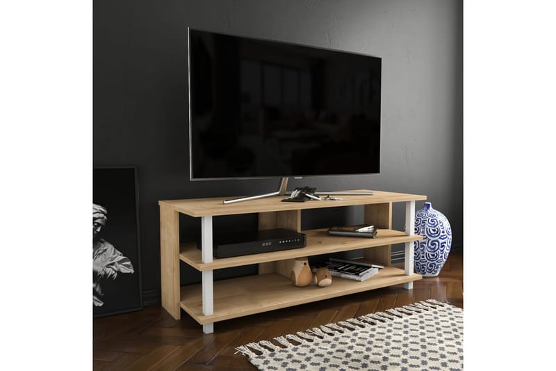 Andifli TV-Bord 120x47,4 cm - Hvid - Møbler - TV borde & mediemøbler - TV-borde