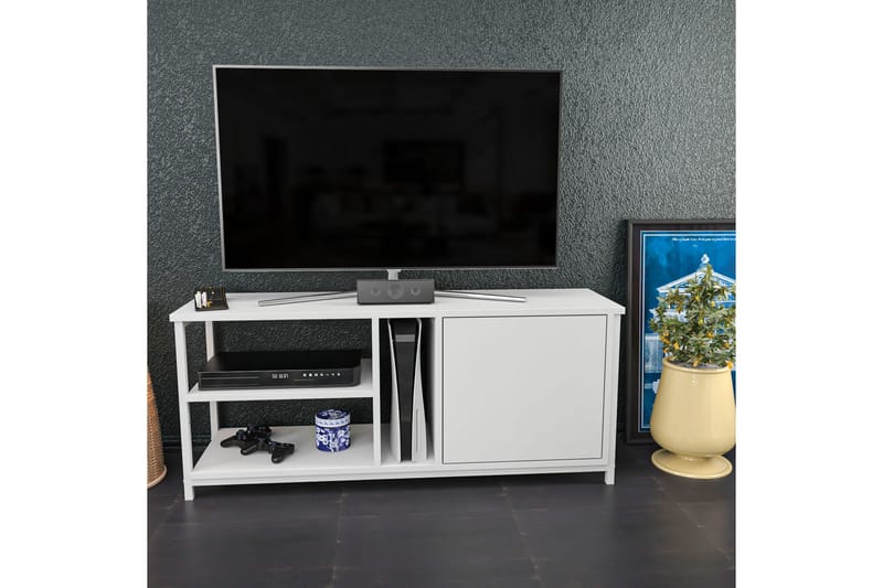 Andifli TV-Bord 120x50,8 cm - Hvid - Møbler - TV borde & mediemøbler - TV-borde