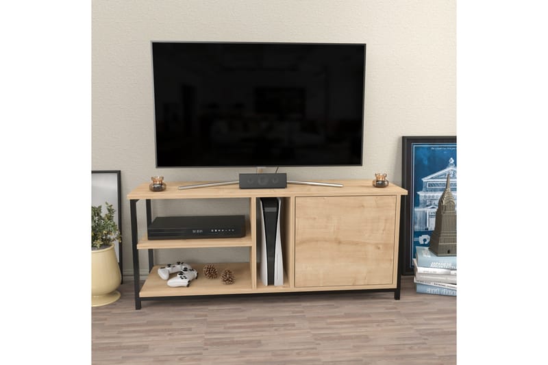 Andifli TV-Bord 120x50,8 cm - Sort - Møbler - TV borde & mediemøbler - TV-borde