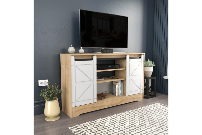 Andifli TV-Bord 140x85 cm - Brun - Møbler - TV borde & mediemøbler - TV-borde