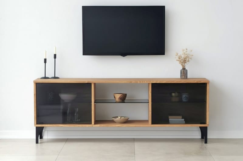 Andifli TV-Bord 150x40 cm - Brun - Møbler - TV borde & mediemøbler - TV-borde