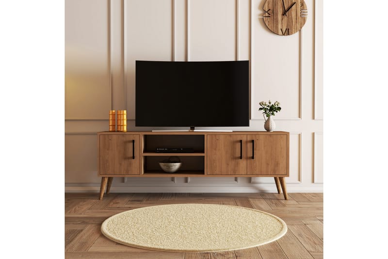 Andifli TV-Bord 150x52 cm - Brun - Møbler - TV borde & mediemøbler - TV-borde