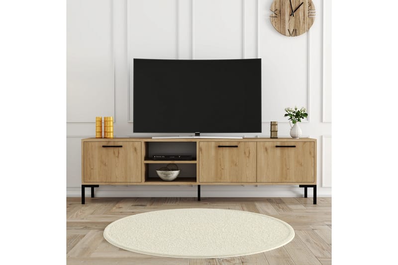 Andifli TV-Bord 150x52 cm - Brun - Møbler - TV borde & mediemøbler - TV-borde