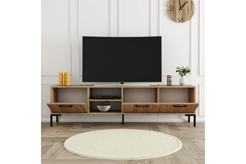 Andifli TV-Bord 150x52 cm - Brun - Møbler - TV borde & mediemøbler - TV-borde