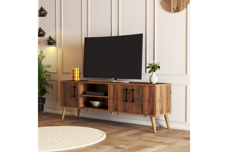 Andifli TV-Bord 150x52 cm - Brun - Møbler - TV borde & mediemøbler - TV-borde