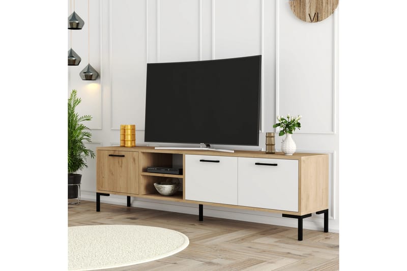 Andifli TV-Bord 150x52 cm - Brun - Møbler - TV borde & mediemøbler - TV-borde