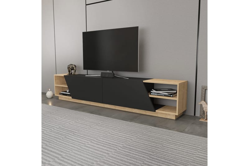 Andifli TV-Bord 240x47,4 cm - Brun - TV-borde