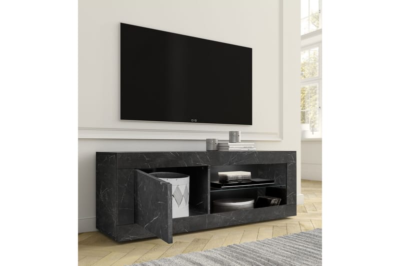 Basic TV-Bord 140 cm Sort - Lc Spa - Møbler - TV borde & mediemøbler - TV-borde