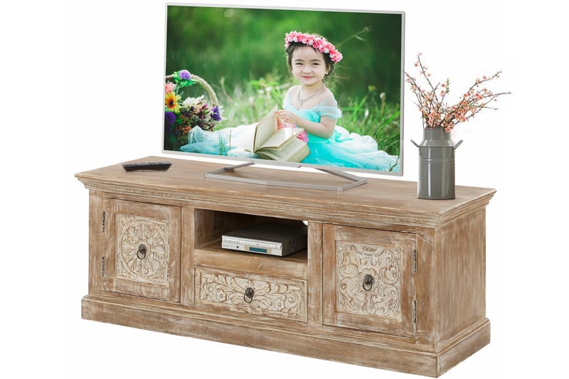 Cadmus tv-bord 135 cm - Brun - Møbler - TV borde & mediemøbler - TV-borde