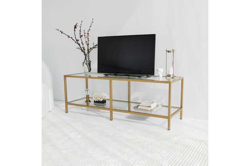 Condurso TV-Bord 130 cm - Guld - Møbler - TV borde & mediemøbler - TV-borde