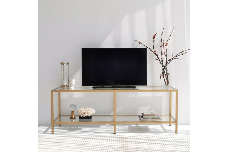 Condurso TV-Bord 130 cm - Guld - Møbler - TV borde & mediemøbler - TV-borde