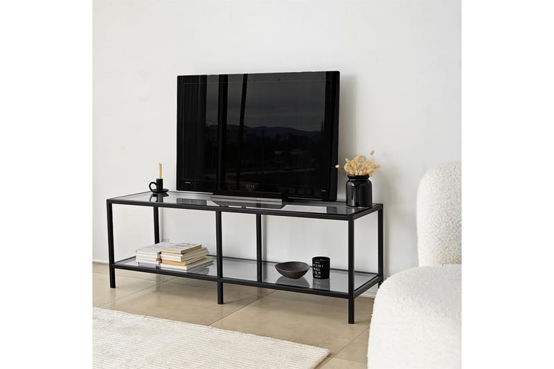 Condurso TV-Bord 130 cm - Sort - Møbler - TV borde & mediemøbler - TV-borde