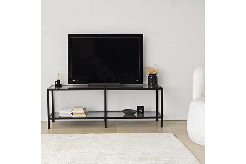 Condurso TV-Bord 130 cm - Sort - Møbler - TV borde & mediemøbler - TV-borde