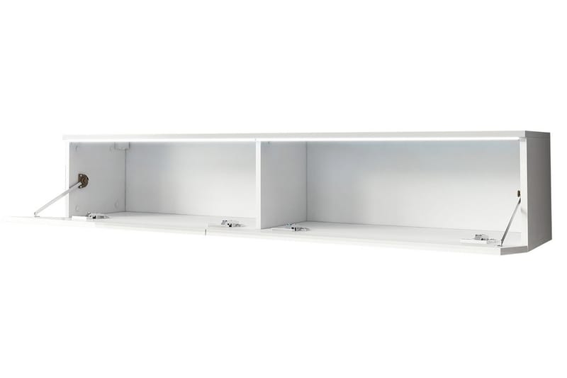 Cuguen TV-Bord 140x32x30 cm - Hvid - Møbler - TV borde & mediemøbler - TV-borde