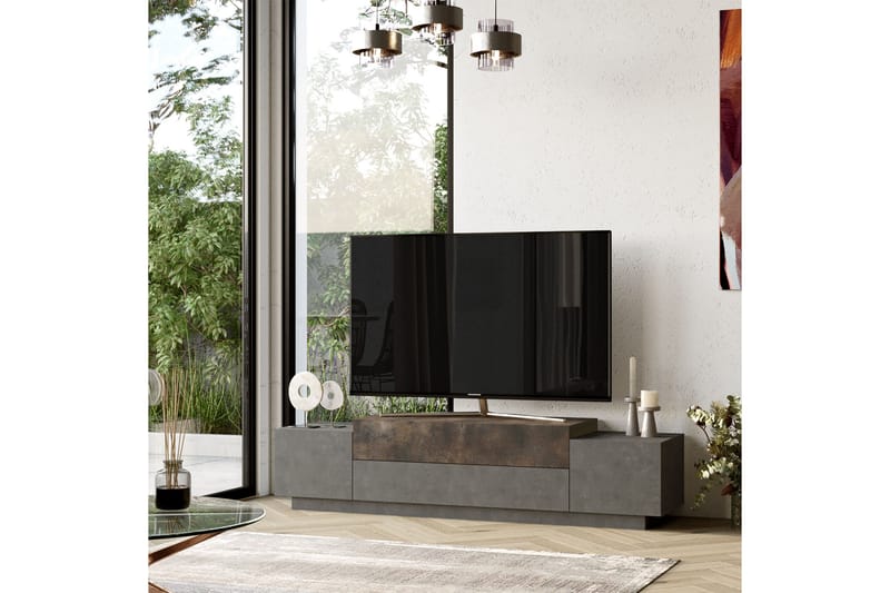 Denhamsi TV-Bord 160 cm - Bronze - TV-borde