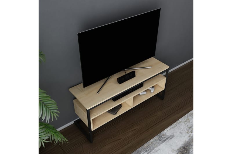 Desgrar TV-Bord 110x49,9 cm - Sort - Møbler - TV borde & mediemøbler - TV-borde