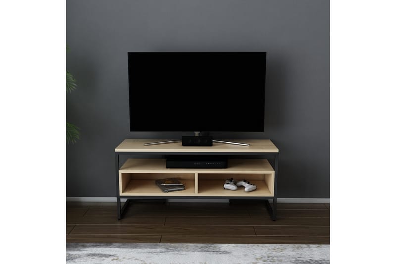 Desgrar TV-Bord 110x49,9 cm - Sort - Møbler - TV borde & mediemøbler - TV-borde