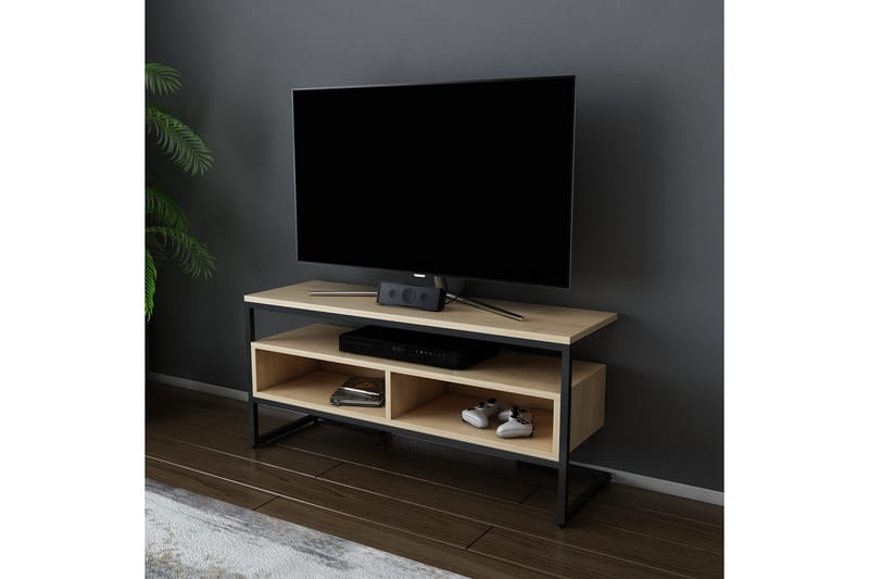 Desgrar TV-Bord 110x49,9 cm - Sort - M�øbler - TV borde & mediemøbler - TV-borde