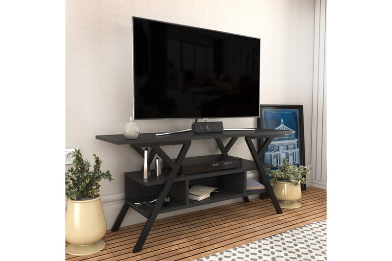Desgrar TV-Bord 120x55 cm - Sort - TV-borde