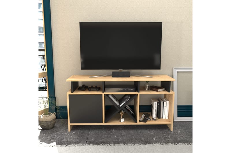 Desgrar TV-Bord 120x60,6 cm - Brun - Møbler - TV borde & mediemøbler - TV-borde