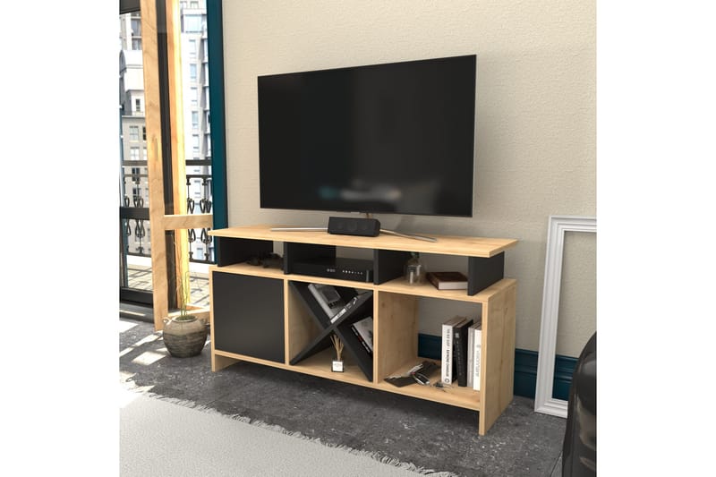 Desgrar TV-Bord 120x60,6 cm - Brun - Møbler - TV borde & mediemøbler - TV-borde