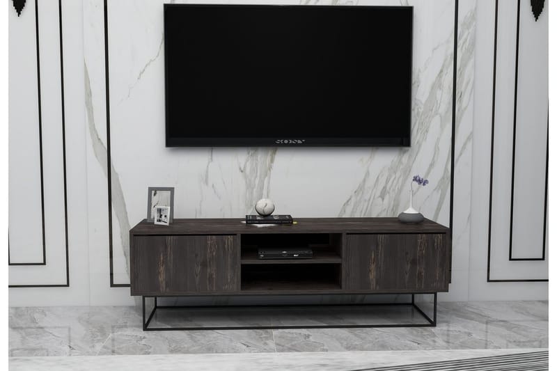 Desgrar TV-Bord 140x50 cm - Brun - Møbler - TV borde & mediemøbler - TV-borde