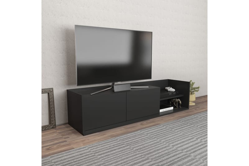 Desgrar TV-Bord 160x36,8 cm - Antracit - Møbler - TV borde & mediemøbler - TV-borde