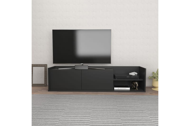 Desgrar TV-Bord 160x36,8 cm - Antracit - Møbler - TV borde & mediemøbler - TV-borde