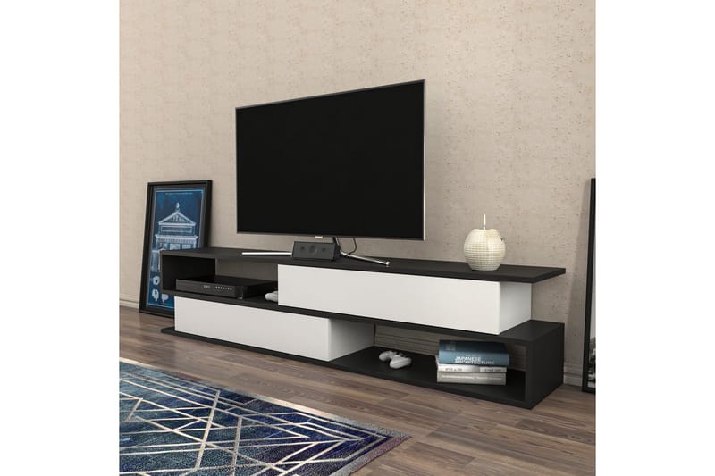 Desgrar TV-Bord 160x38,6 cm - Antracit - Møbler - TV borde & mediemøbler - TV-borde