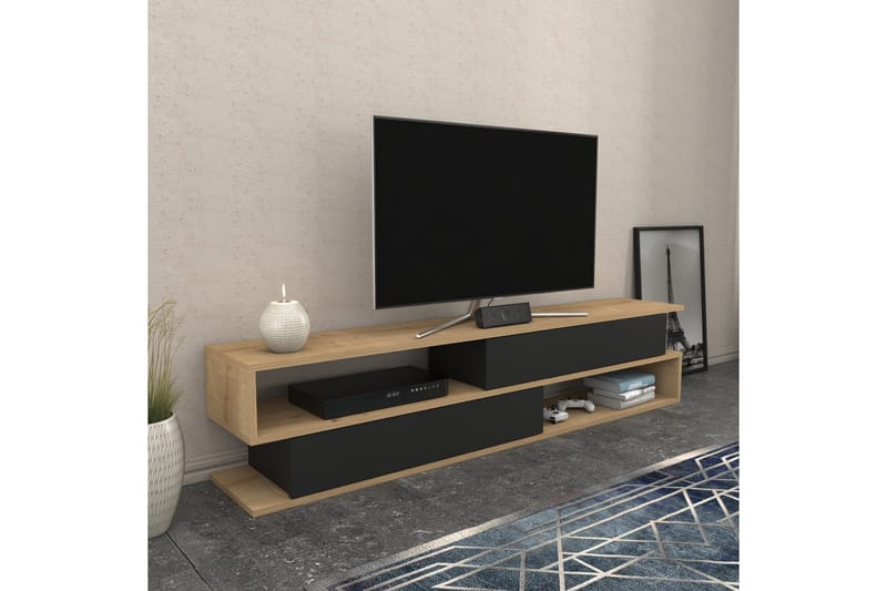 Desgrar TV-Bord 160x38,6 cm - Brun - Møbler - TV borde & mediemøbler - TV-borde