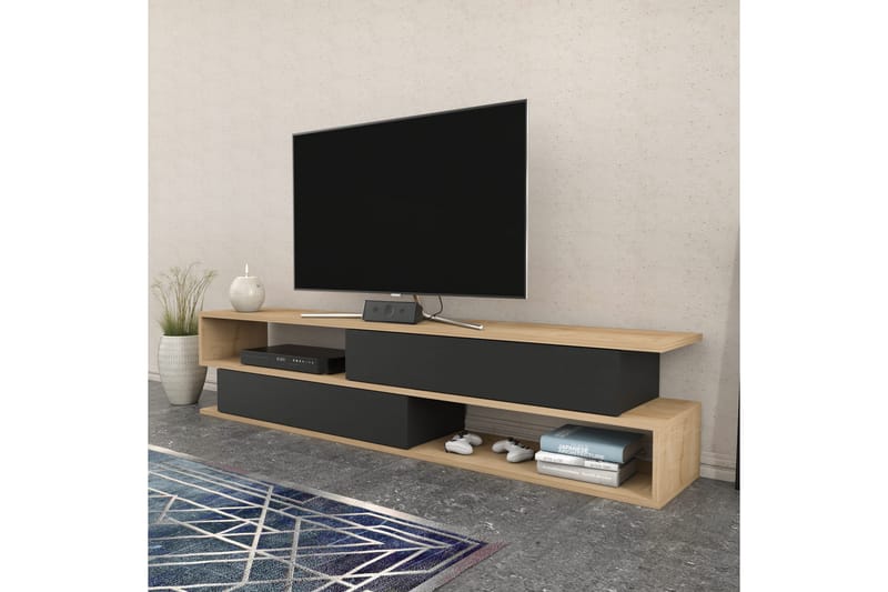 Desgrar TV-Bord 160x38,6 cm - Brun - Møbler - TV borde & mediemøbler - TV-borde