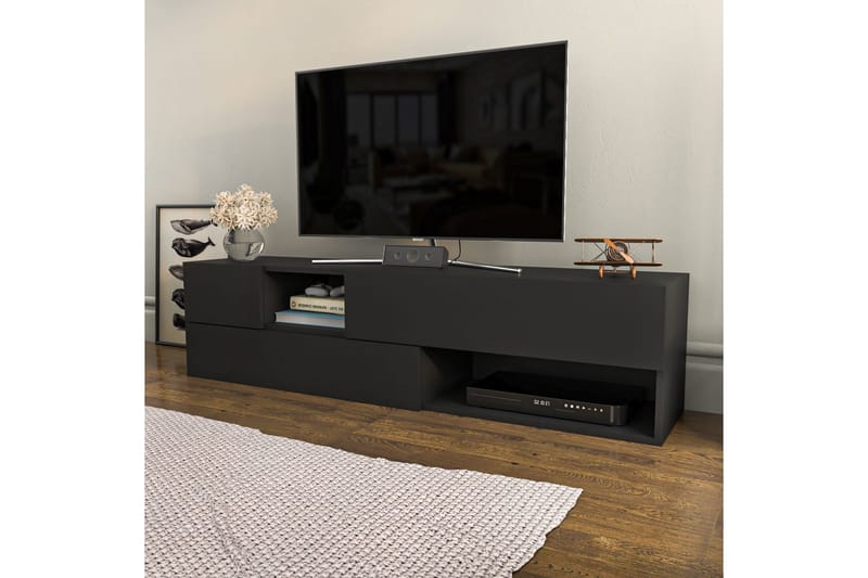 Desgrar TV-Bord 160x40 cm - Antracit - Møbler - TV borde & mediemøbler - TV-borde