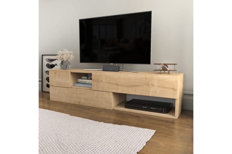 Desgrar TV-Bord 160x40 cm - Brun - Møbler - TV borde & mediemøbler - TV-borde