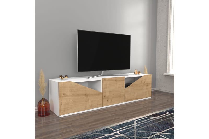 Desgrar TV-Bord 160x40 cm - Hvid - Møbler - TV borde & mediemøbler - TV-borde