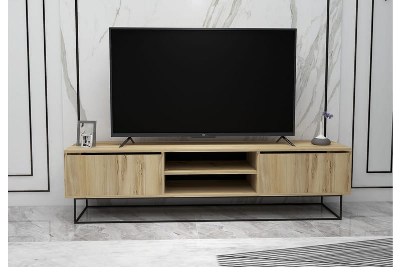 Desgrar TV-Bord 180x50 cm - Flerfarvet - Møbler - TV borde & mediemøbler - TV-borde