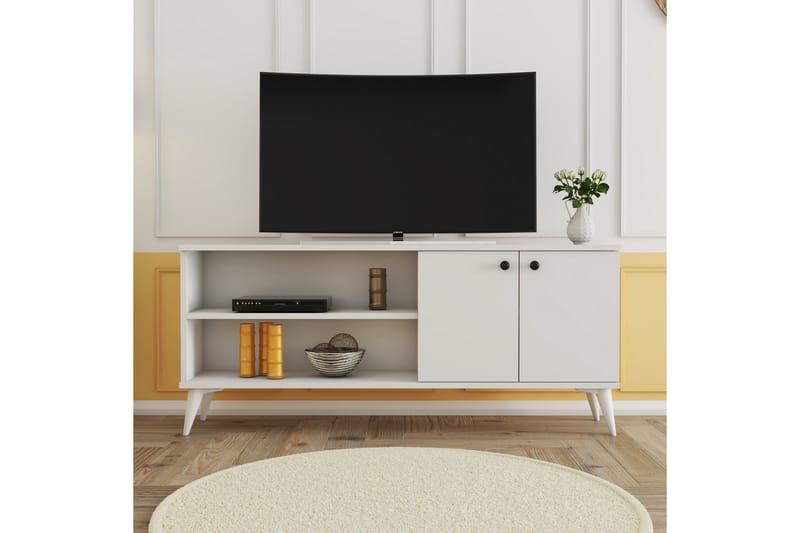 Feller TV-Bord 138 cm - Hvid - Møbler - TV borde & mediemøbler - TV-borde