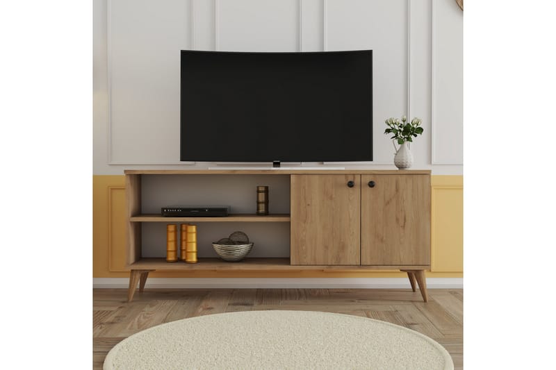 Feller TV-bord 138 cm - Natur - Møbler - TV borde & mediemøbler - TV-borde