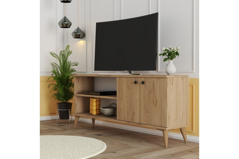 Feller TV-bord 138 cm - Natur - Møbler - TV borde & mediemøbler - TV-borde