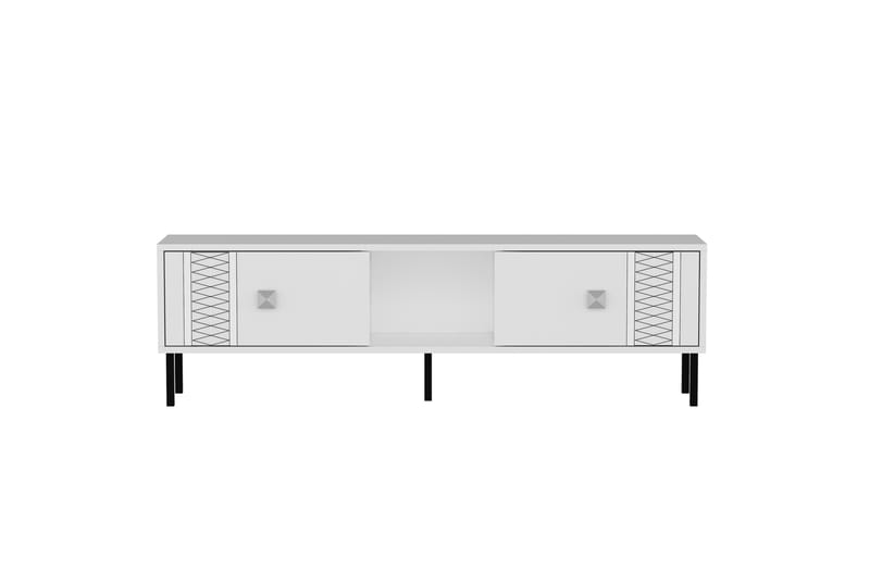 Frede TV-Bord 150 cm - Sølv - Møbler - TV borde & mediemøbler - TV-borde