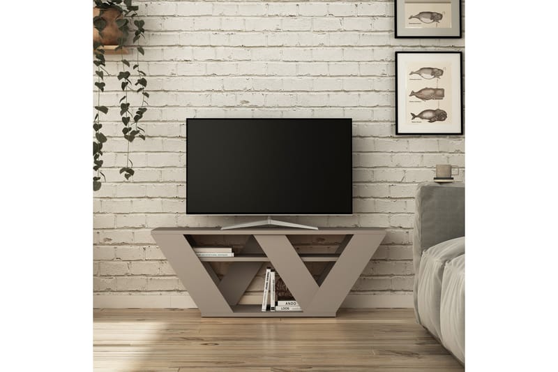 Homitis TV-bænk 110 cm - Træ - Møbler - TV borde & mediemøbler - TV-borde