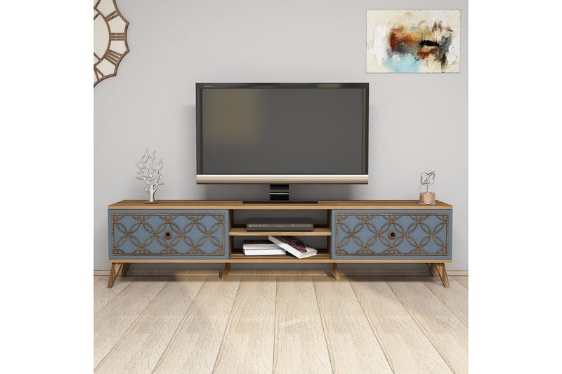 Hovdane TV-Bord 180 cm - Brun - Møbler - TV borde & mediemøbler - TV-borde