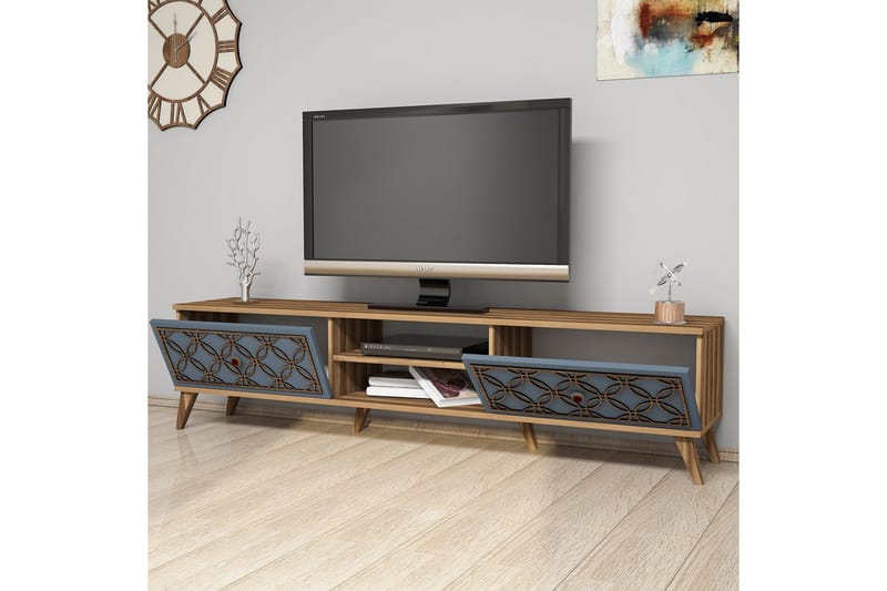 Hovdane TV-Bord 180 cm - Brun - Møbler - TV borde & mediemøbler - TV-borde