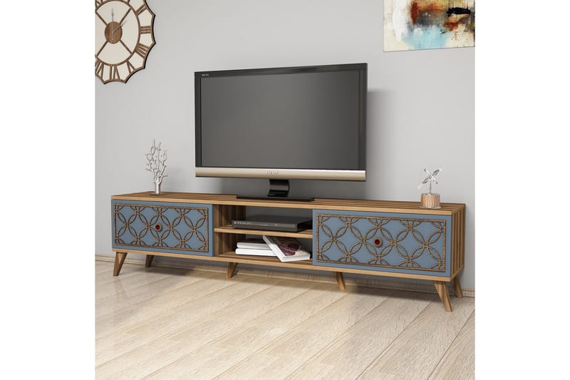 Hovdane TV-Bord 180 cm - Brun - Møbler - TV borde & mediemøbler - TV-borde