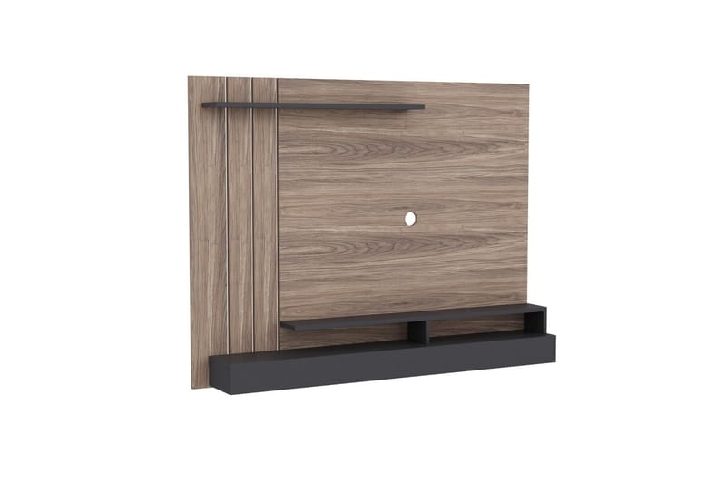 Lawrance TV-Bord 157 cm - Oak/Grå - Møbler - TV borde & mediemøbler - TV-borde