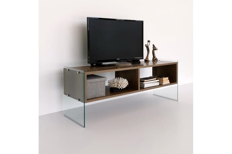 Lekkenne TV-Bord 122 cm - Brun - Møbler - TV borde & mediemøbler - TV-borde