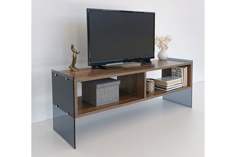 Lekkenne TV-Bord 122 cm - Brun - Møbler - TV borde & mediemøbler - TV-borde