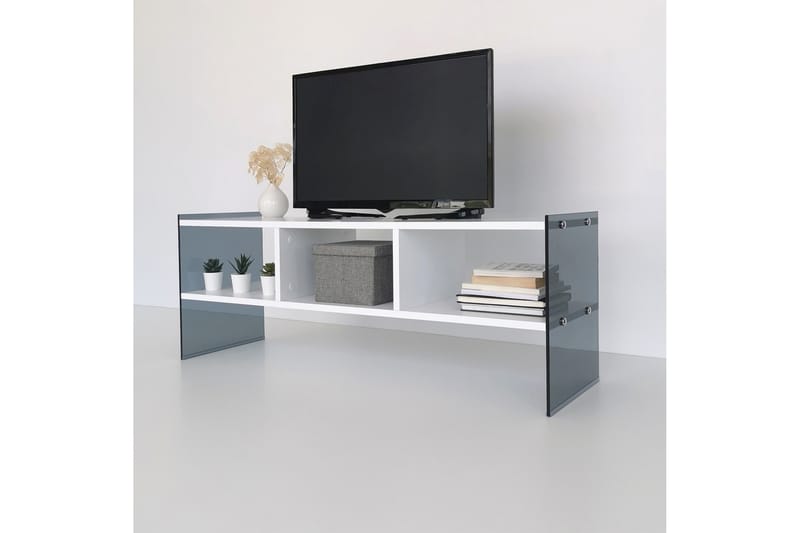 Lekkenne TV-Bord 122 cm - Hvid - Møbler - TV borde & mediemøbler - TV-borde